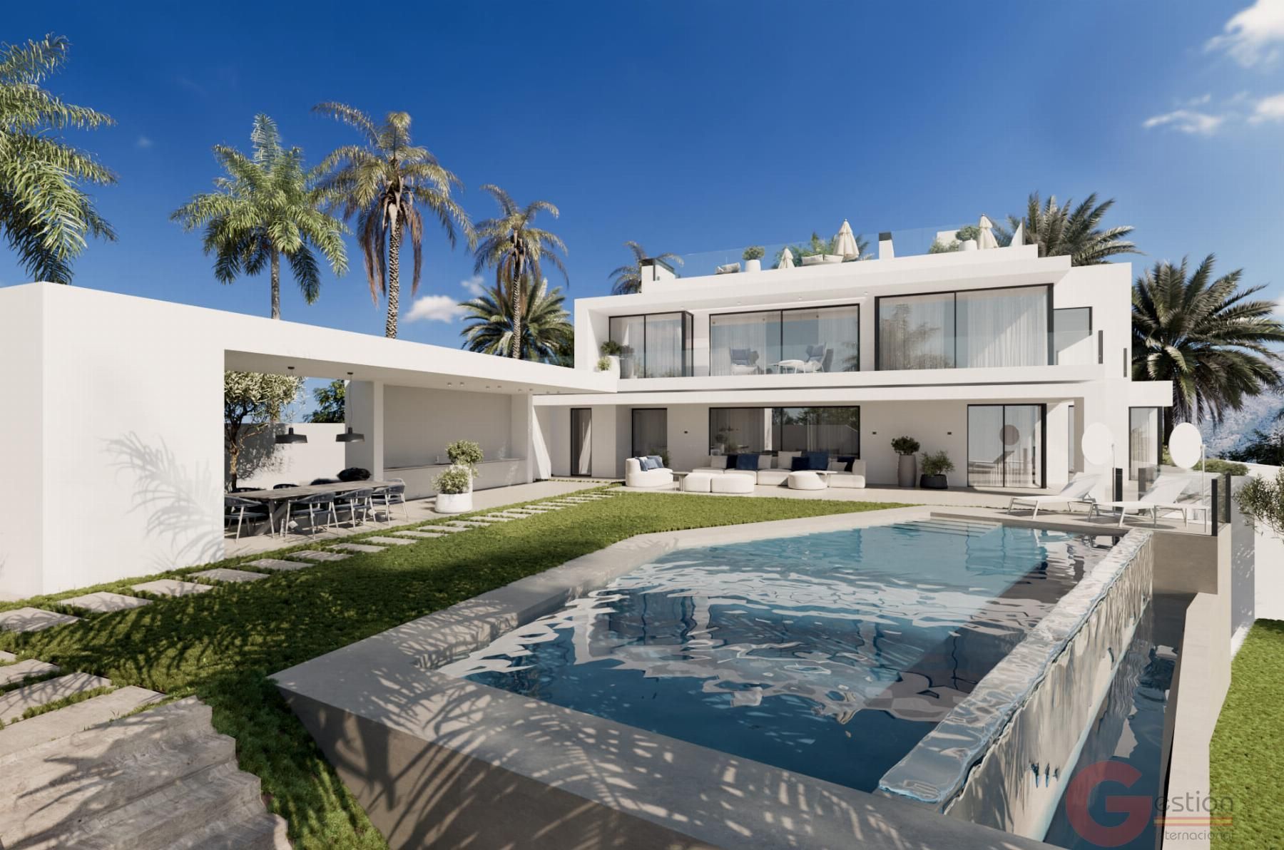 Garden of House or chalet for sale in Marbella  with Terrace and Swimming Pool