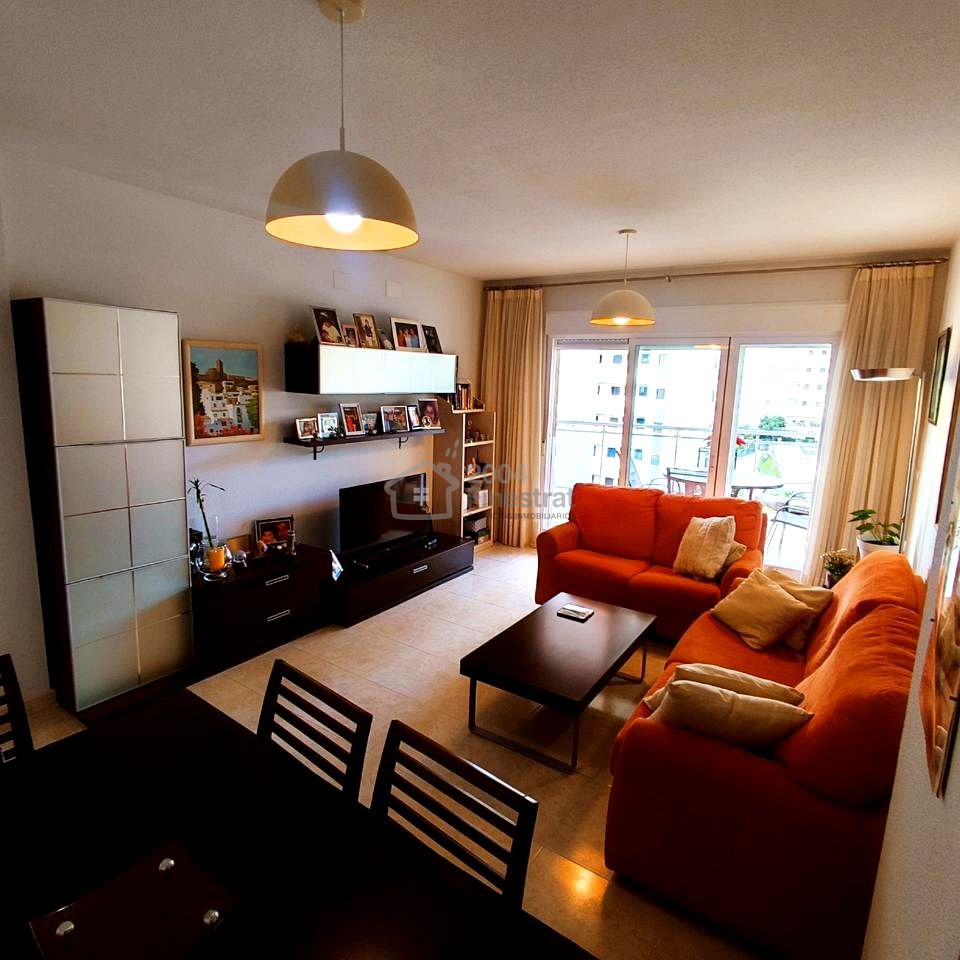 Sala de estar de Piso en venta en Villajoyosa / La Vila Joiosa con Aire acondicionado, Terraza y Trastero