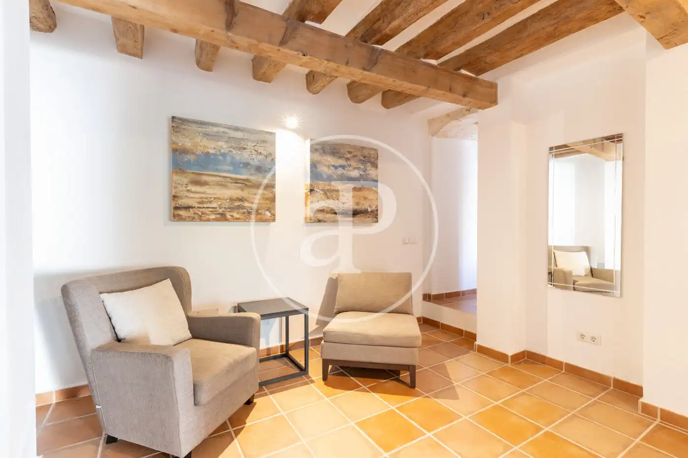 Sala d'estar de Casa o xalet de lloguer en  Palma de Mallorca amb Aire condicionat, Calefacció i Jardí privat