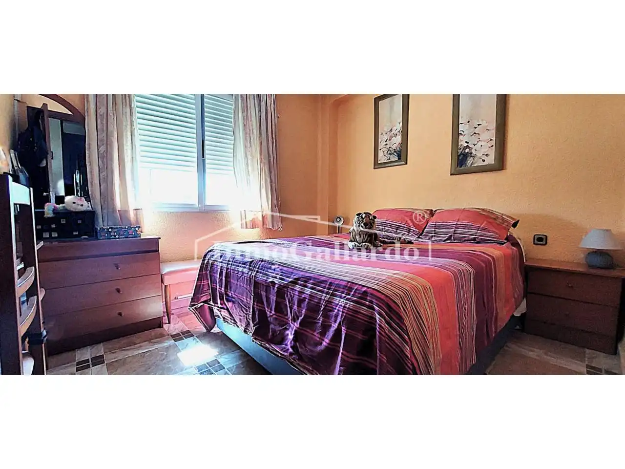 Bedroom of Flat for sale in Málaga  with Air Conditioner, Furnished and Balcony