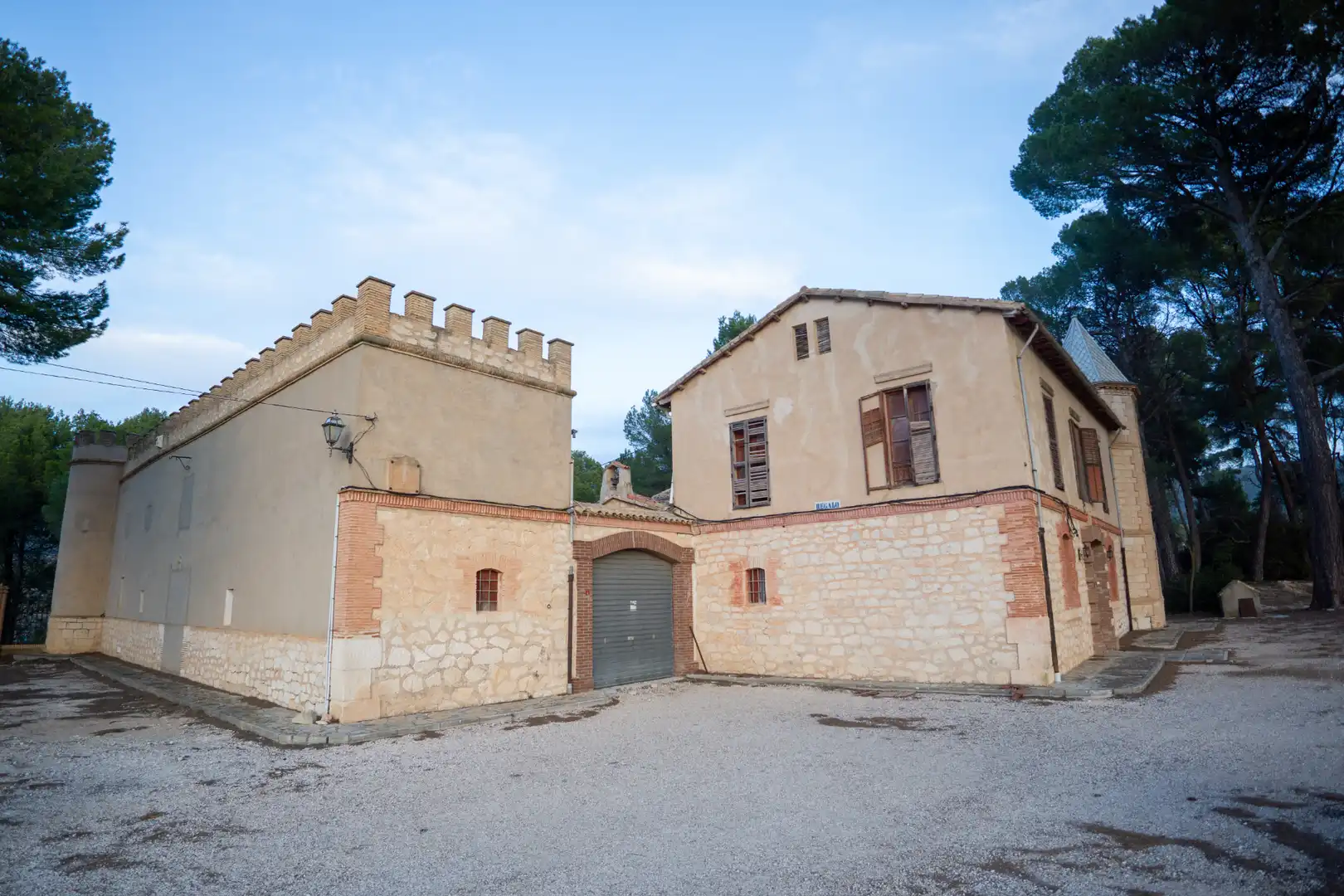 Vista exterior de Finca rústica en venta en Ibi con Jardín privado, Terraza y Piscina