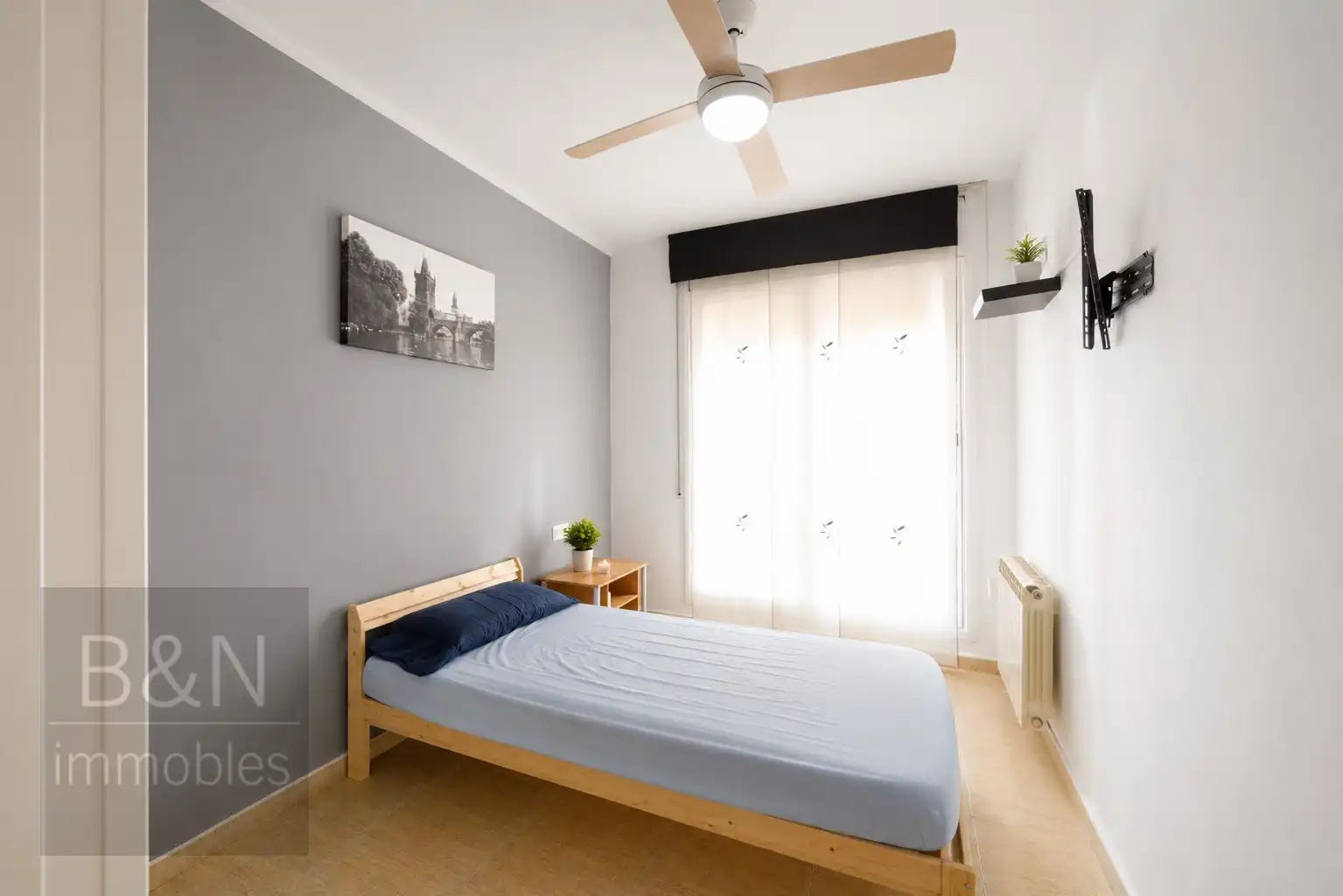 Schlafzimmer von Maisonette zum Verkauf in Terrassa mit Heizung und Terrasse