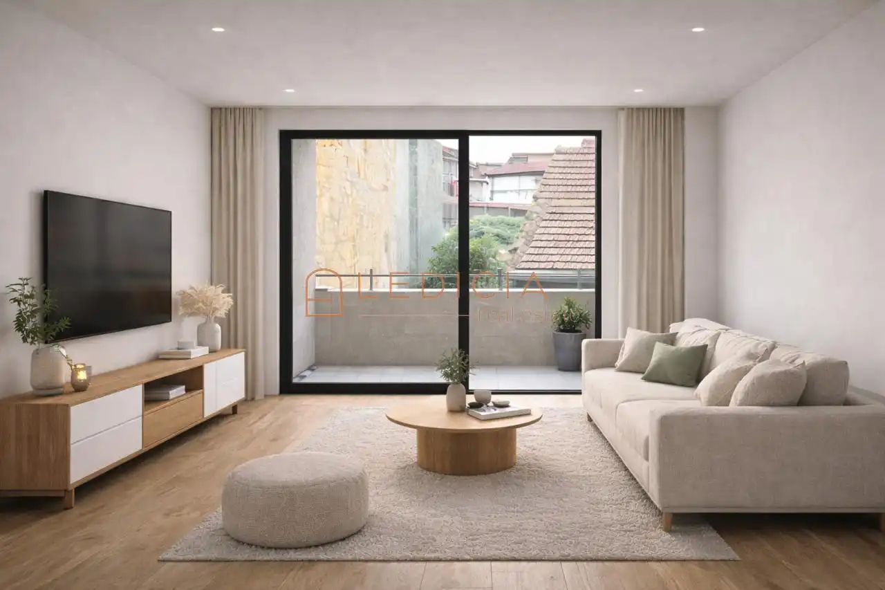 Sala de estar de Piso en venta en Vigo  con Aire acondicionado, Calefacción y Terraza