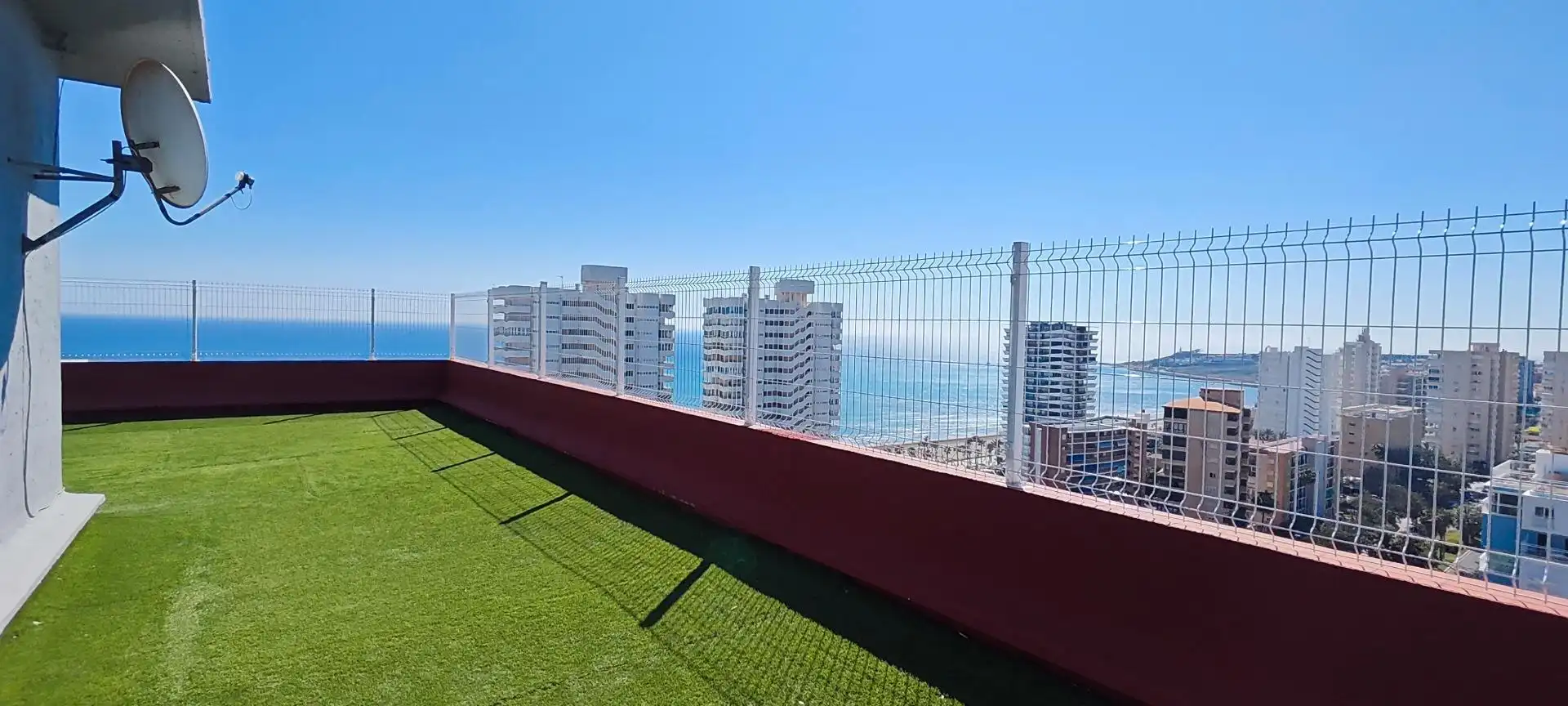 Terrace of Apartments for sale in Alicante / Alacant  with Air Conditioner, Private garden and Storage room