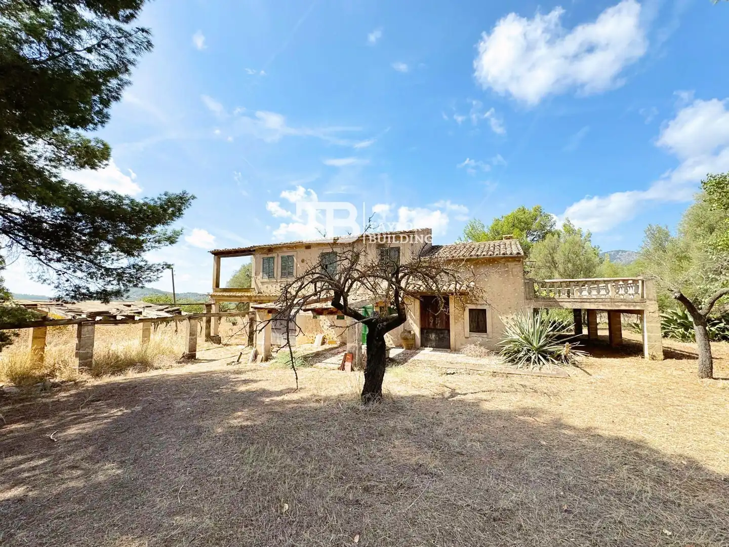 Vista exterior de Casa o xalet en venda en Alaró amb Terrassa i Piscina