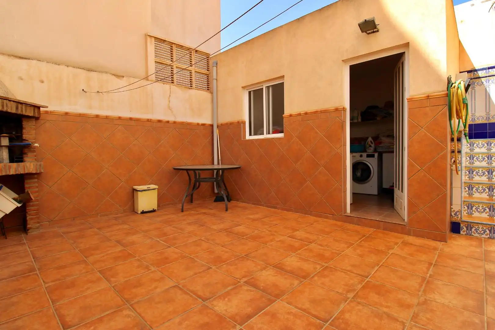 Terraza de Casa adosada en venta en Roquetas de Mar con Aire acondicionado, Terraza y Trastero