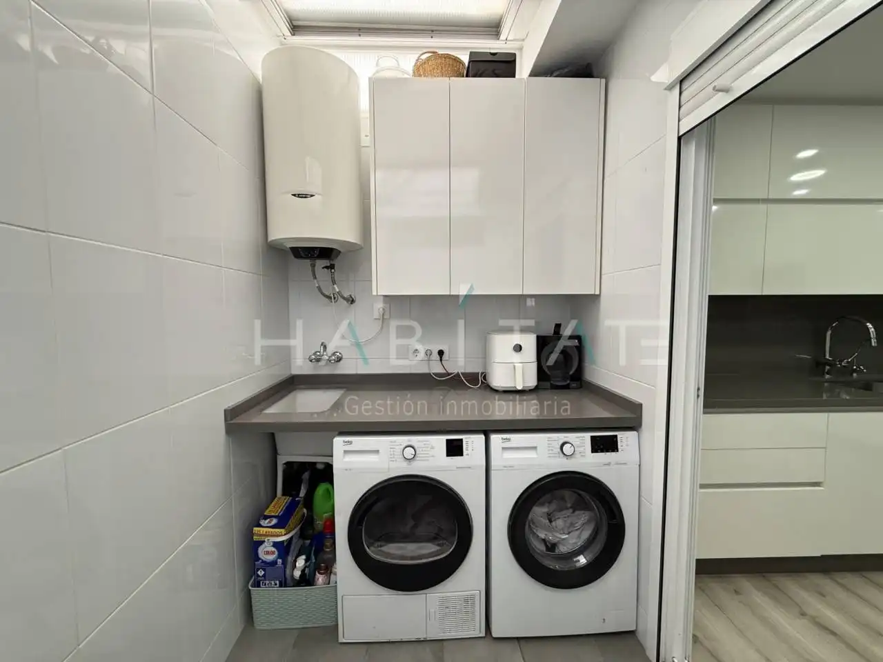 Cocina de Dúplex en venta en Pilar de la Horadada con Aire acondicionado, Terraza y Balcón