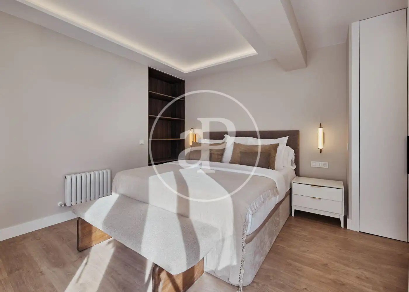 Schlafzimmer von Wohnung zum Verkauf in Madrid mit Klimaanlage, Heizung und Terrasse