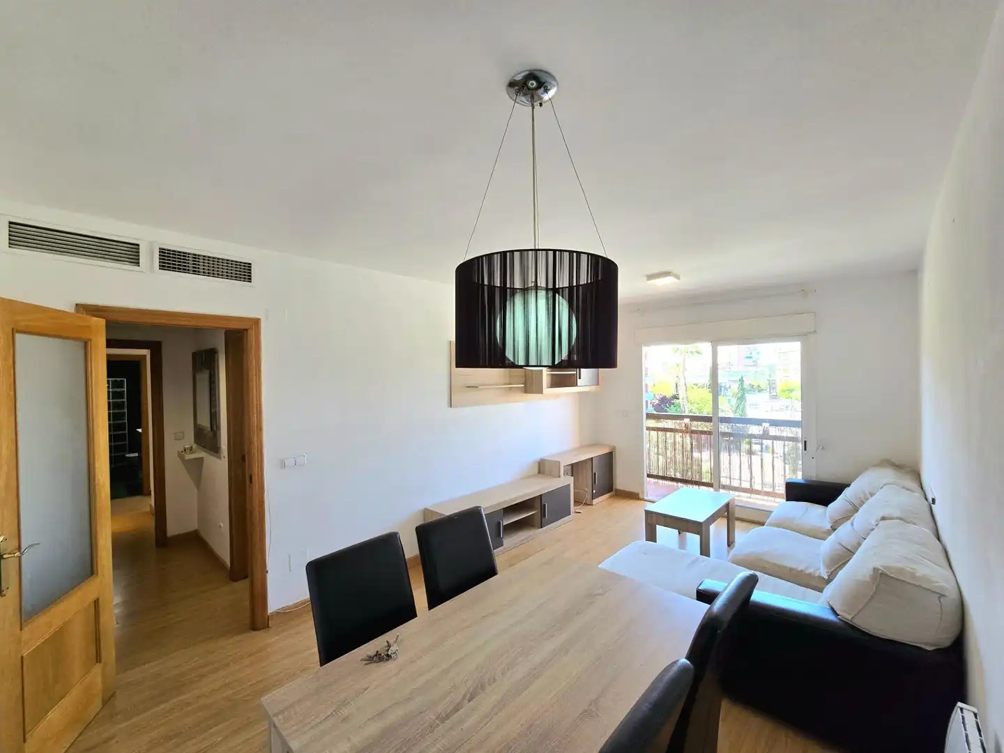 Sala de estar de Piso en venta en Murcia con Terraza