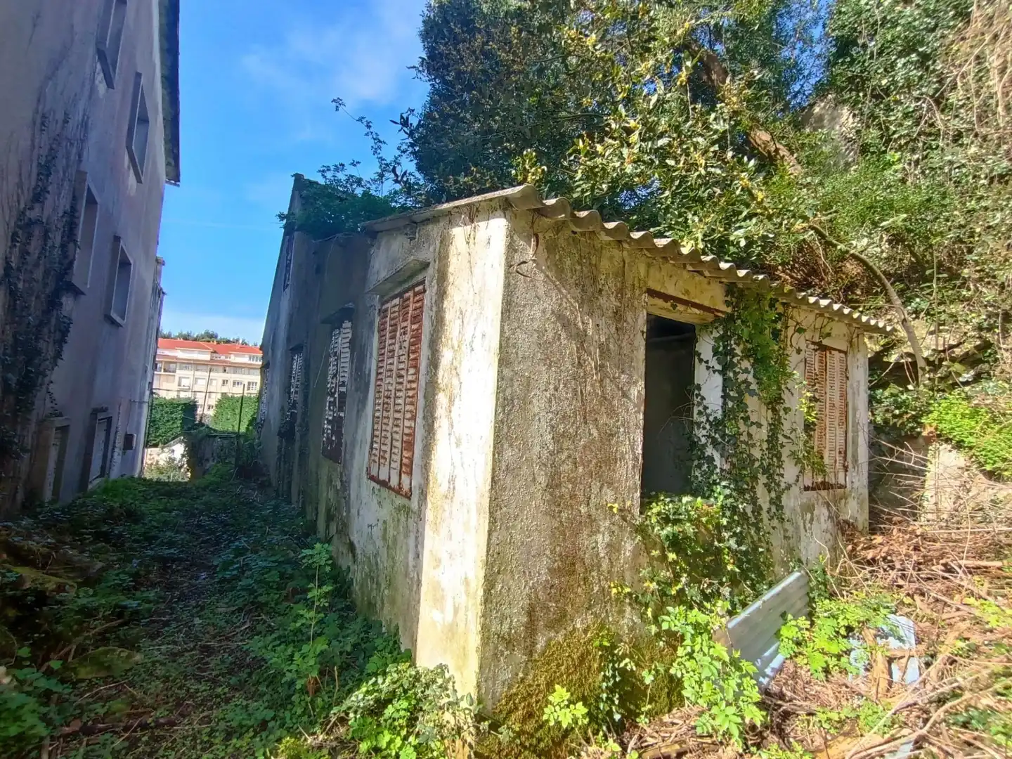 Vista exterior de Residencial en venta en Poio