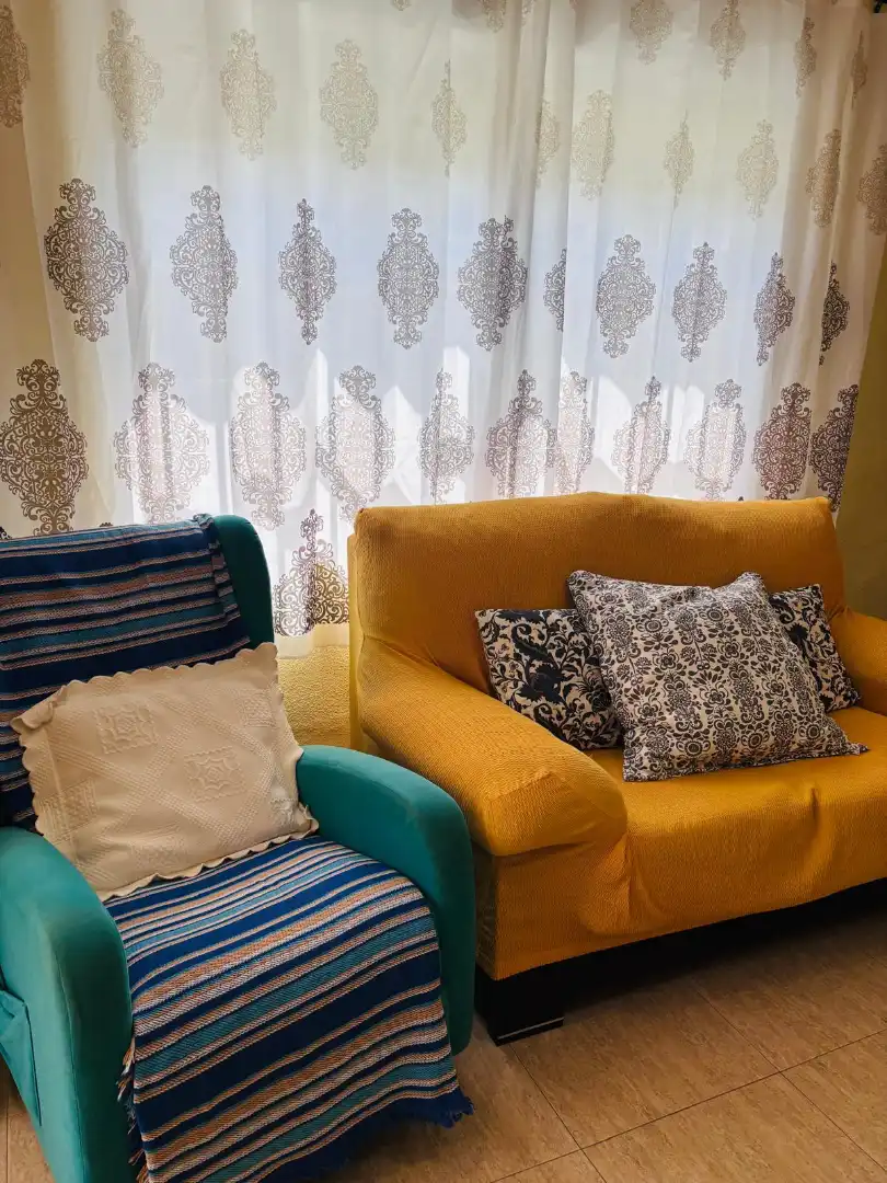 Living room of Houses for rent in Pilar de la Horadada  with Air Conditioner, Heating and Private garden