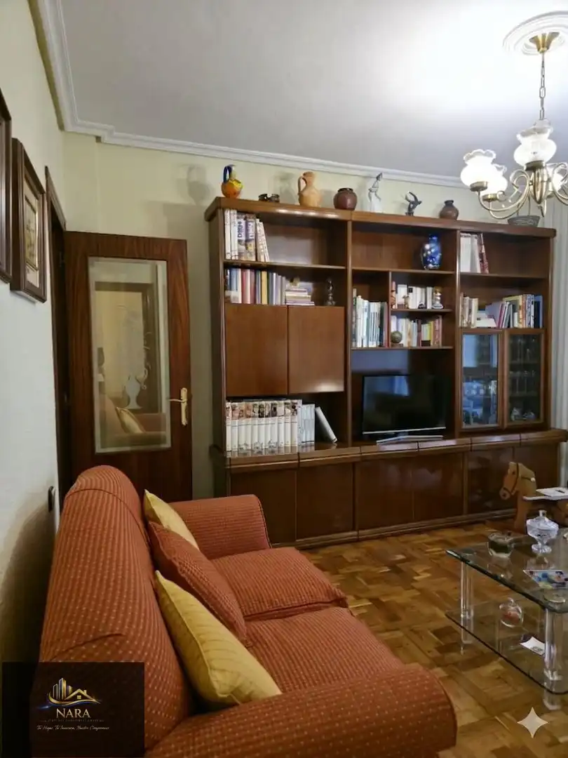 Wohnzimmer von Wohnung zum Verkauf in Santander mit Heizung, Parkett und Möbliert