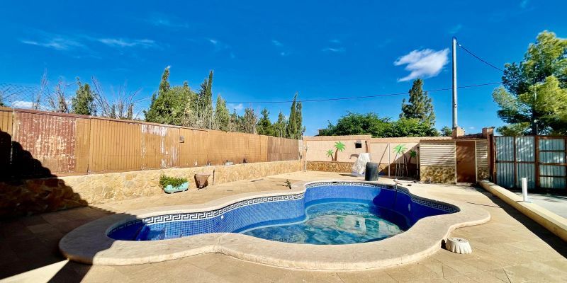 Swimming pool of House or chalet for sale in  Murcia Capital  with Air Conditioner, Private garden and Terrace