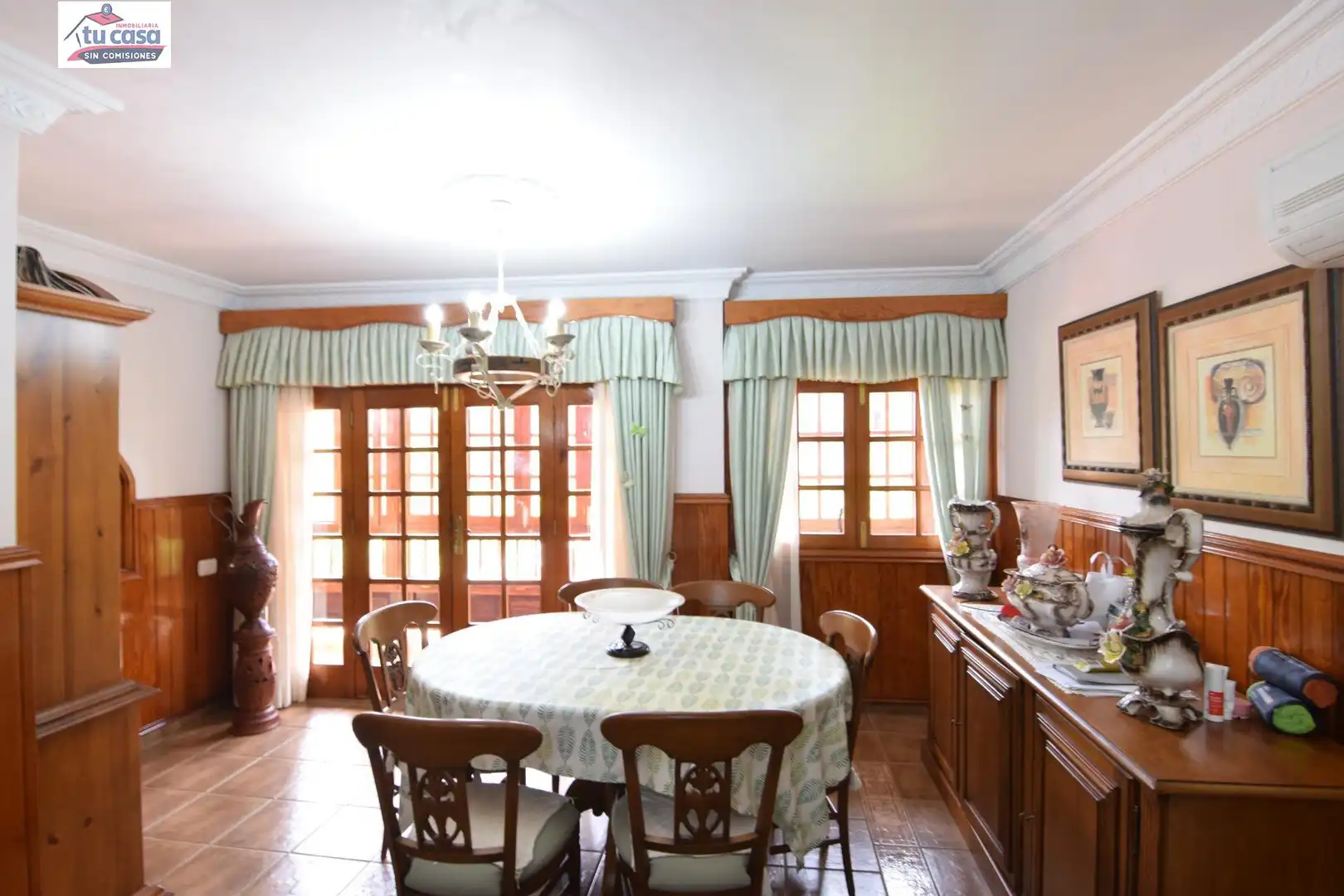 Dining room of Houses for sale in Santa María de Guía de Gran Canaria  with Air Conditioner, Heating and Private garden