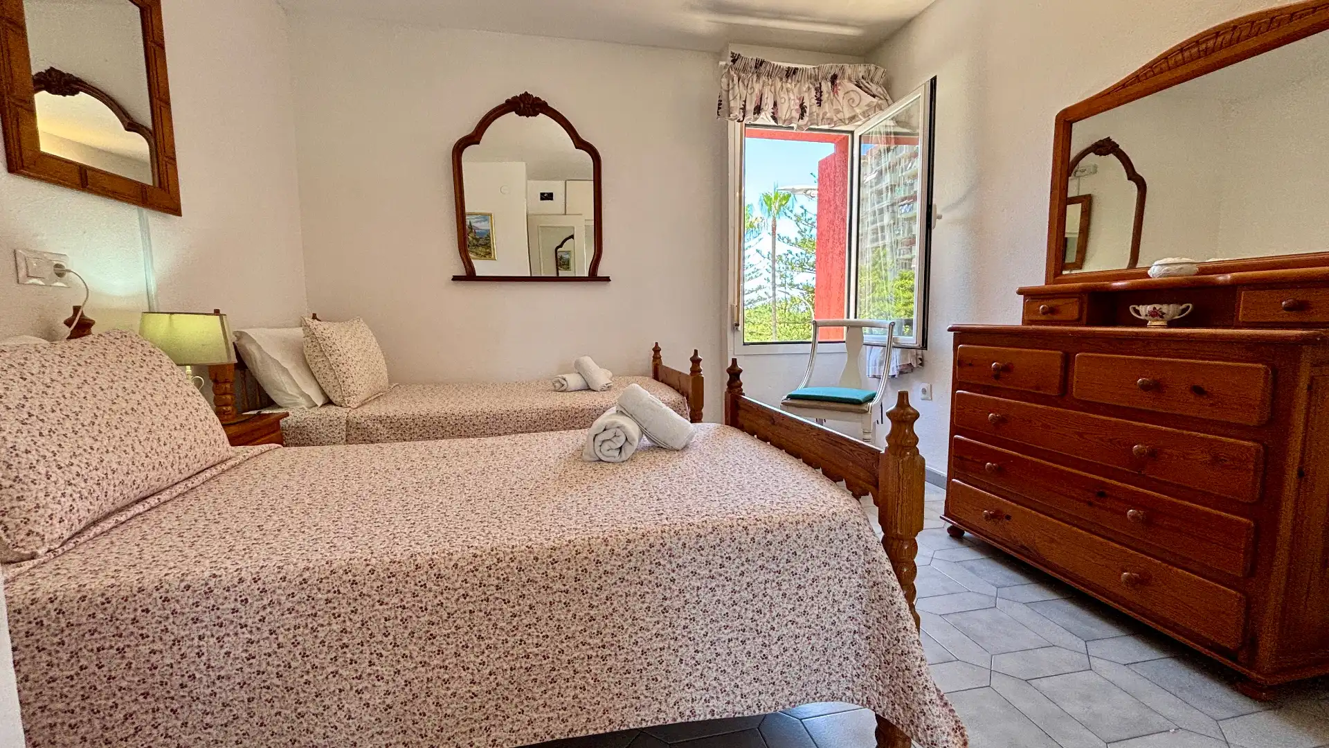 Schlafzimmer von Wohnung zum Verkauf in Benalmádena mit Klimaanlage, Heizung und Terrasse