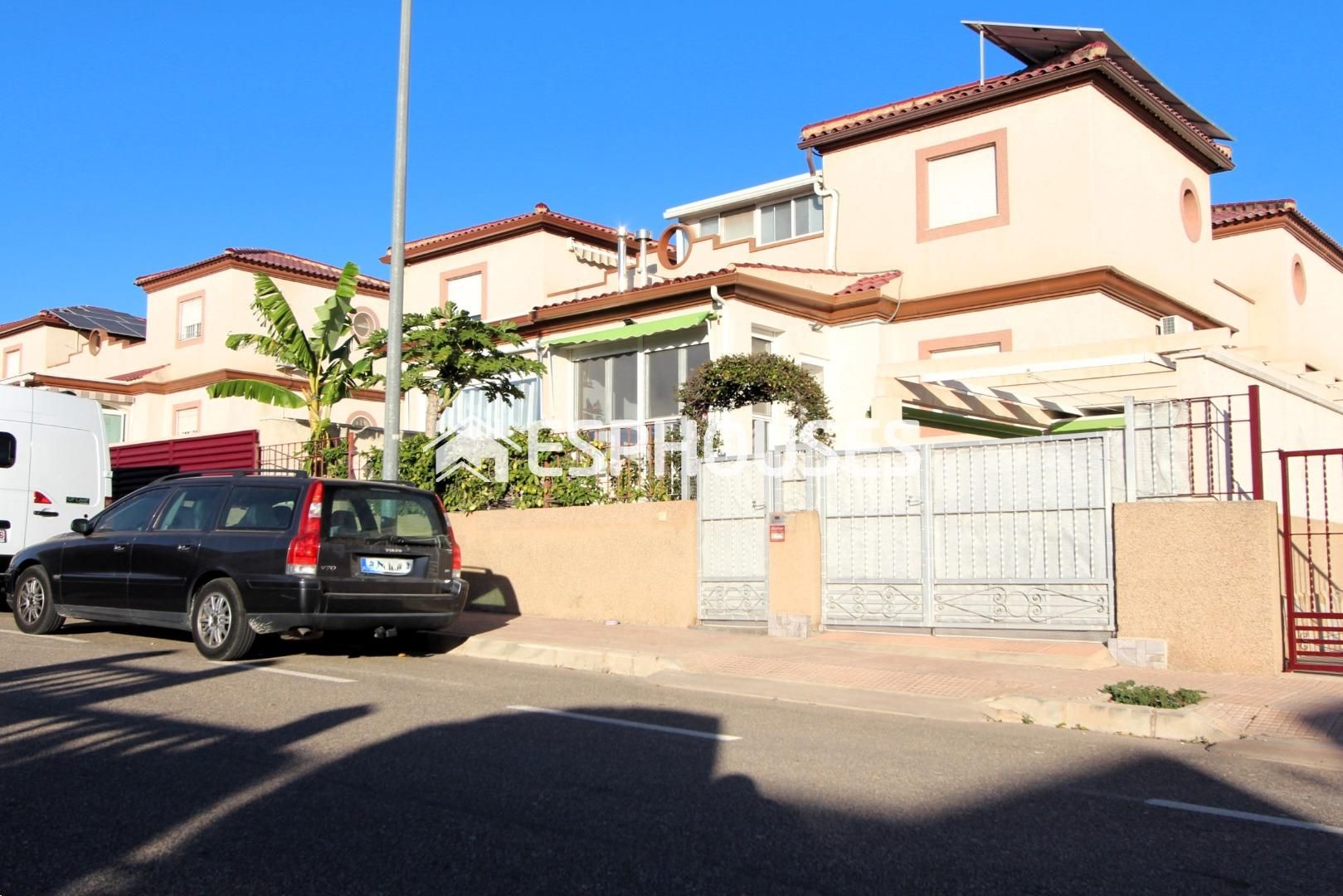 Exterior view of Single-family semi-detached for sale in San Fulgencio  with Air Conditioner, Furnished and Balcony