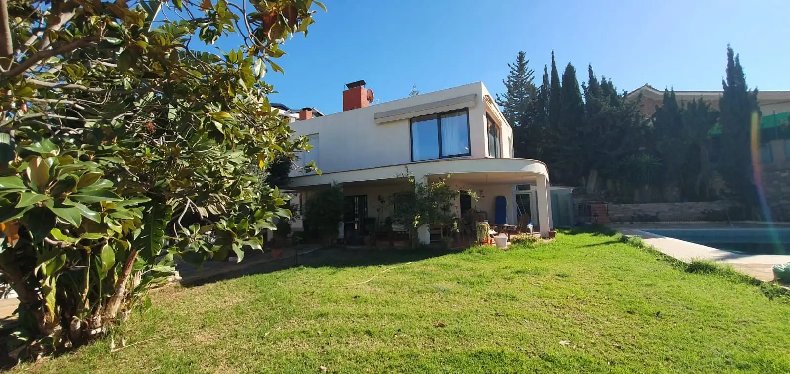 Jardí de Casa o xalet en venda en Málaga amb Aire condicionat, Jardí privat i Terrassa