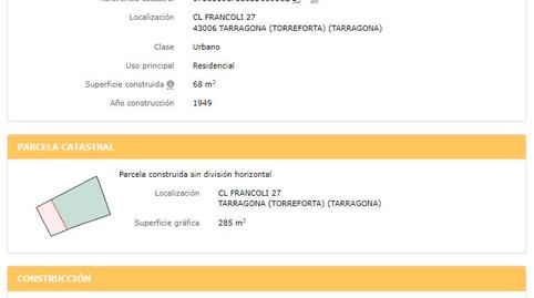 Foto 3 de Residencial en venda a Carrer Francoli, 16, Nou Eixample Nord, Tarragona