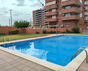 Swimming pool of Flat for sale in Cornellà de Llobregat  with Heating, Private garden and Balcony