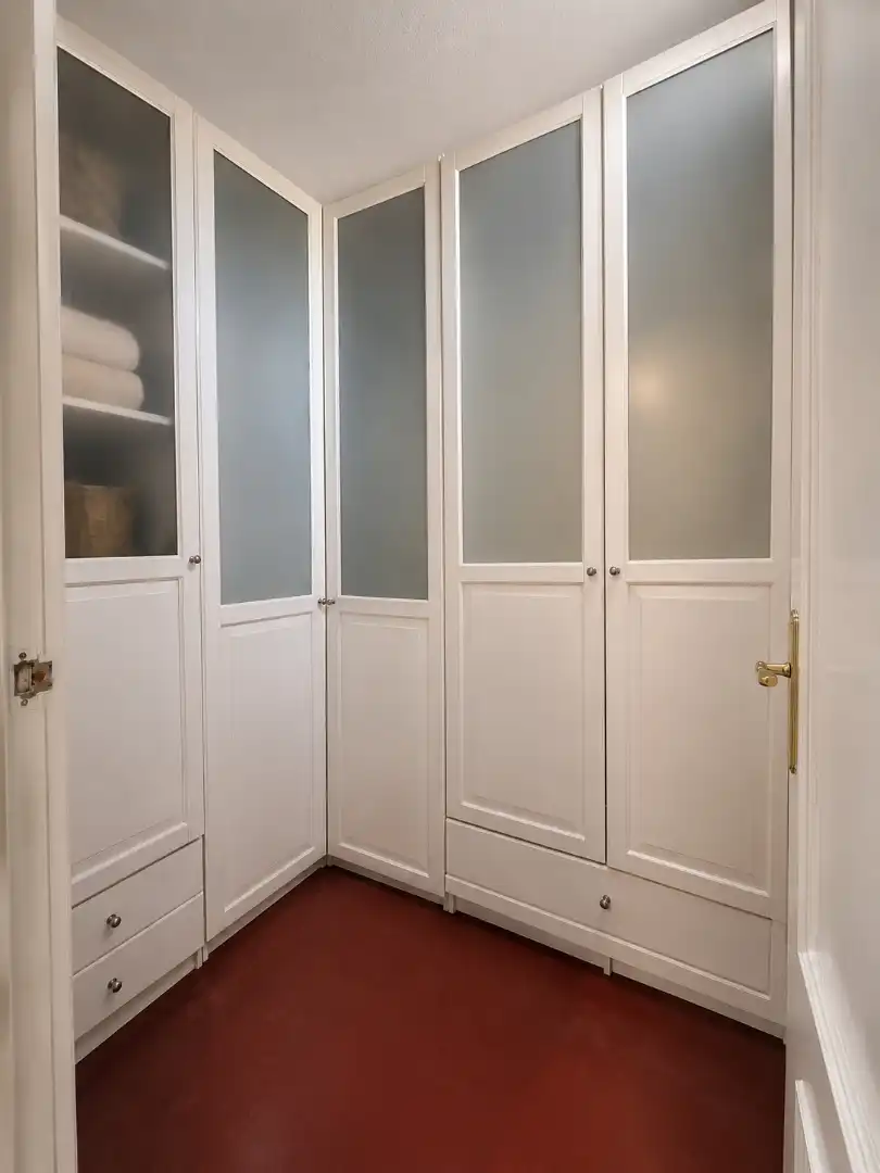 Schlafzimmer von Einfamilien-Reihenhaus zur Miete in Club de Campo mit Klimaanlage, Heizung und Privatgarten