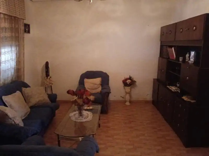 Sala d'estar de Casa o xalet en venda en Puebla de Obando amb Terrassa, Traster i Moblat