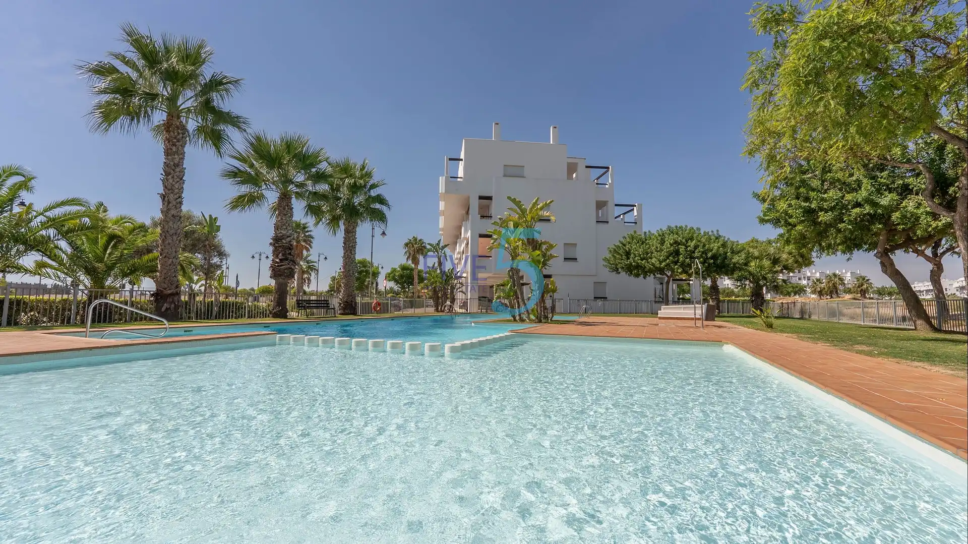 Swimming pool of Flat for sale in Terrazas de la Torre Golf