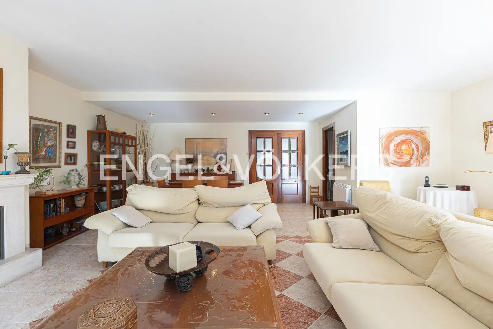 Sala d'estar de Casa o xalet en venda en Sant Vicenç Platja