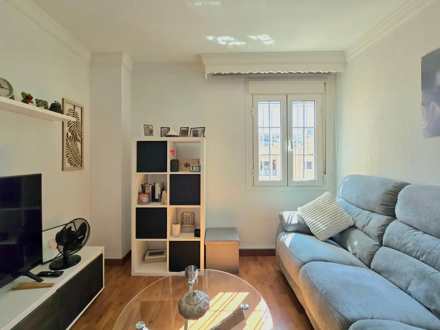 Wohnzimmer von Wohnung zum Verkauf in Torremolinos mit Klimaanlage, Parkett und Terrasse