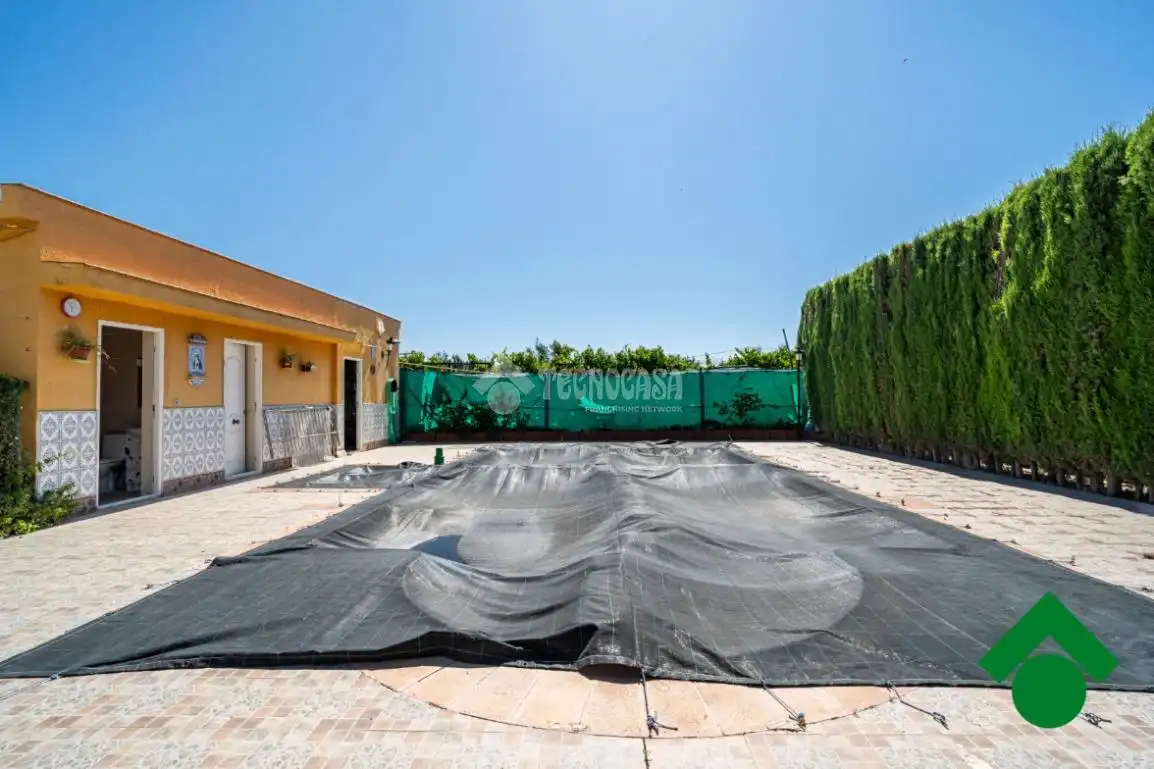 Piscina de Finca rústica en venta en Santa Fe con Aire acondicionado