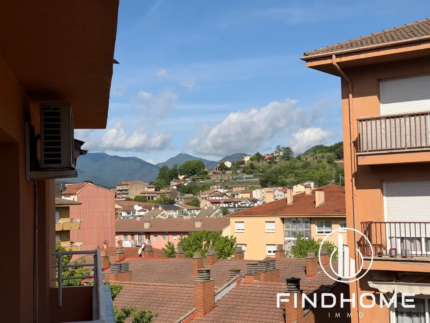 Balcony of Flat for sale in Olot  with Heating and Terrace