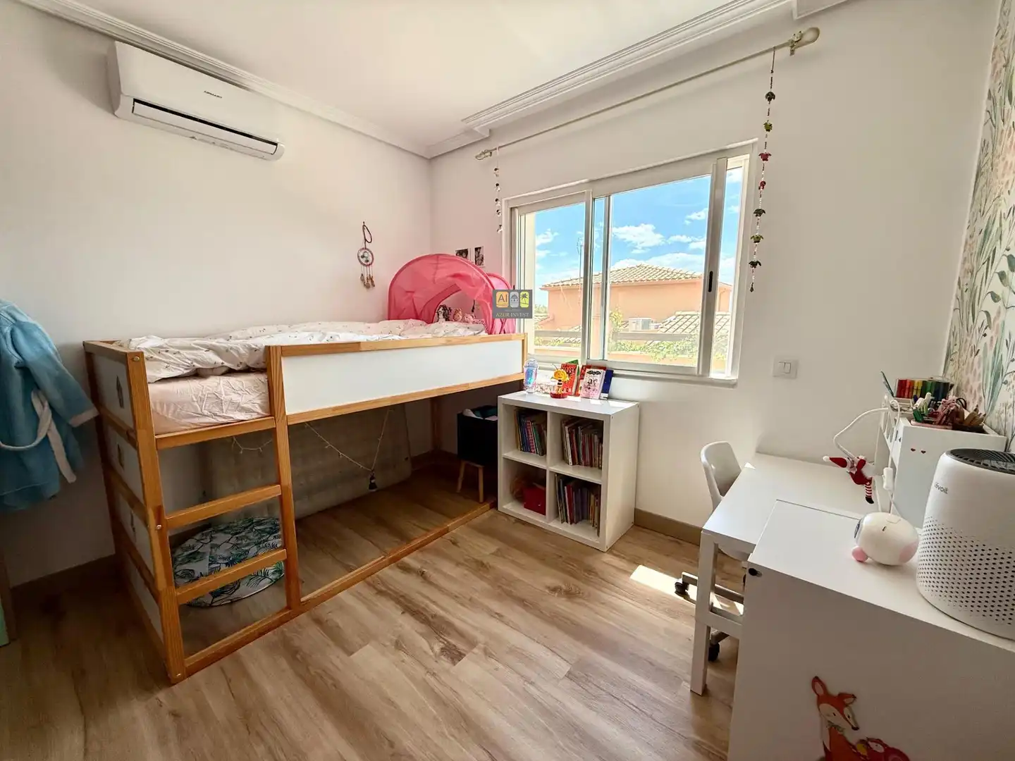Bedroom of Houses for rent in Busot  with Air Conditioner, Private garden and Terrace