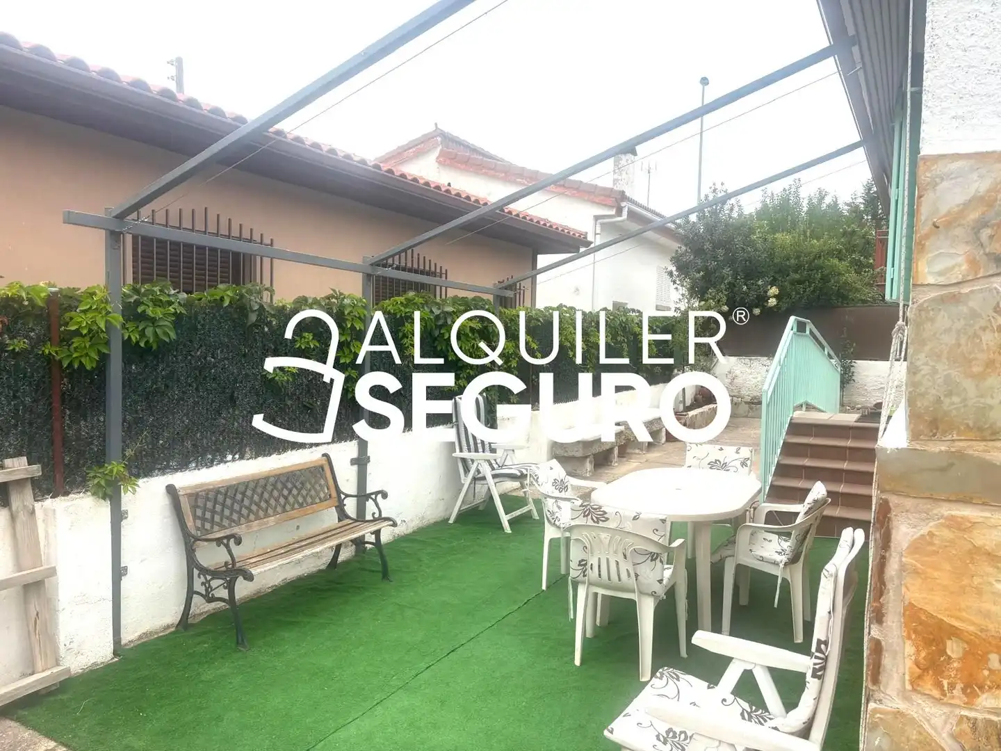 Terrace of Houses for rent in Lozoyuela-Navas-Sieteiglesias  with Heating, Storage room and Furnished