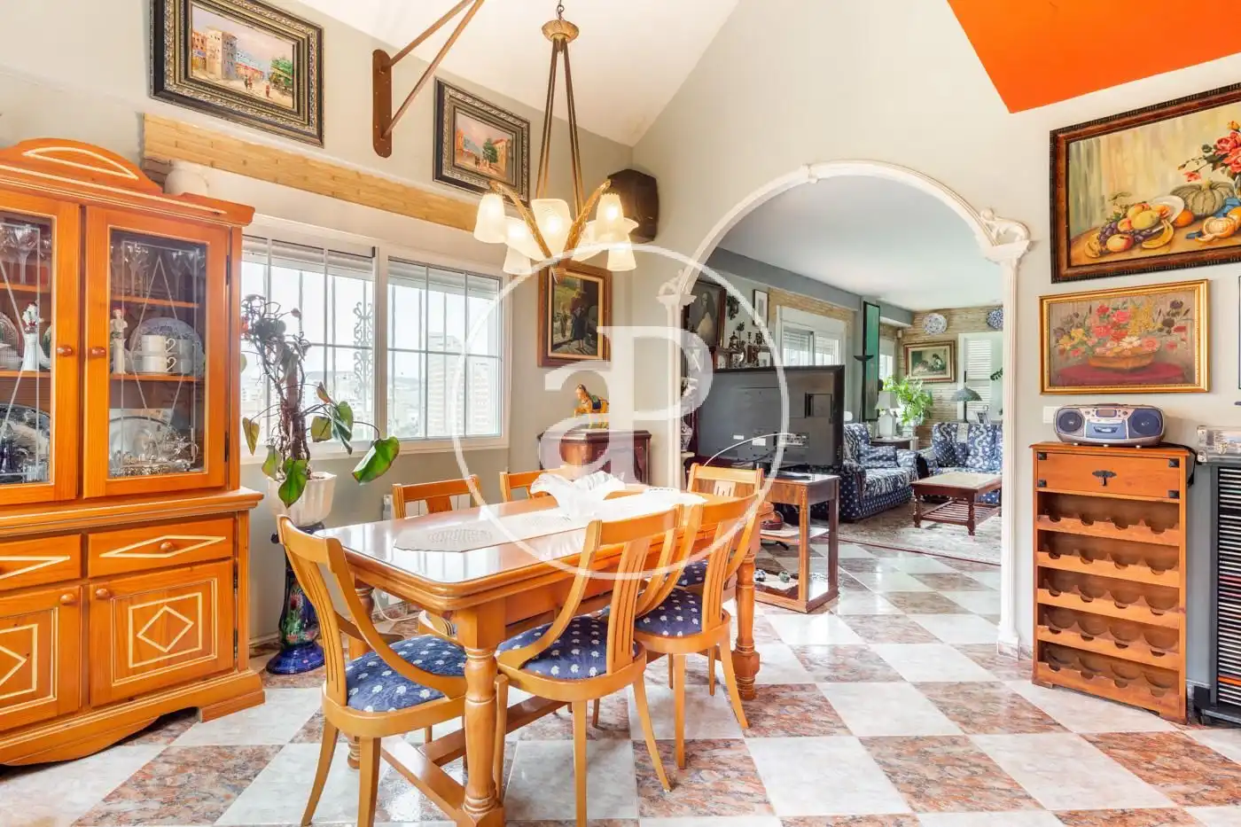Dining room of Houses for sale in Cullera  with Air Conditioner, Heating and Private garden