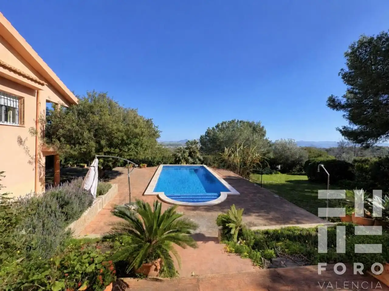 Piscina de Casa o chalet en venta en Alberic con Aire acondicionado, Jardín privado y Terraza