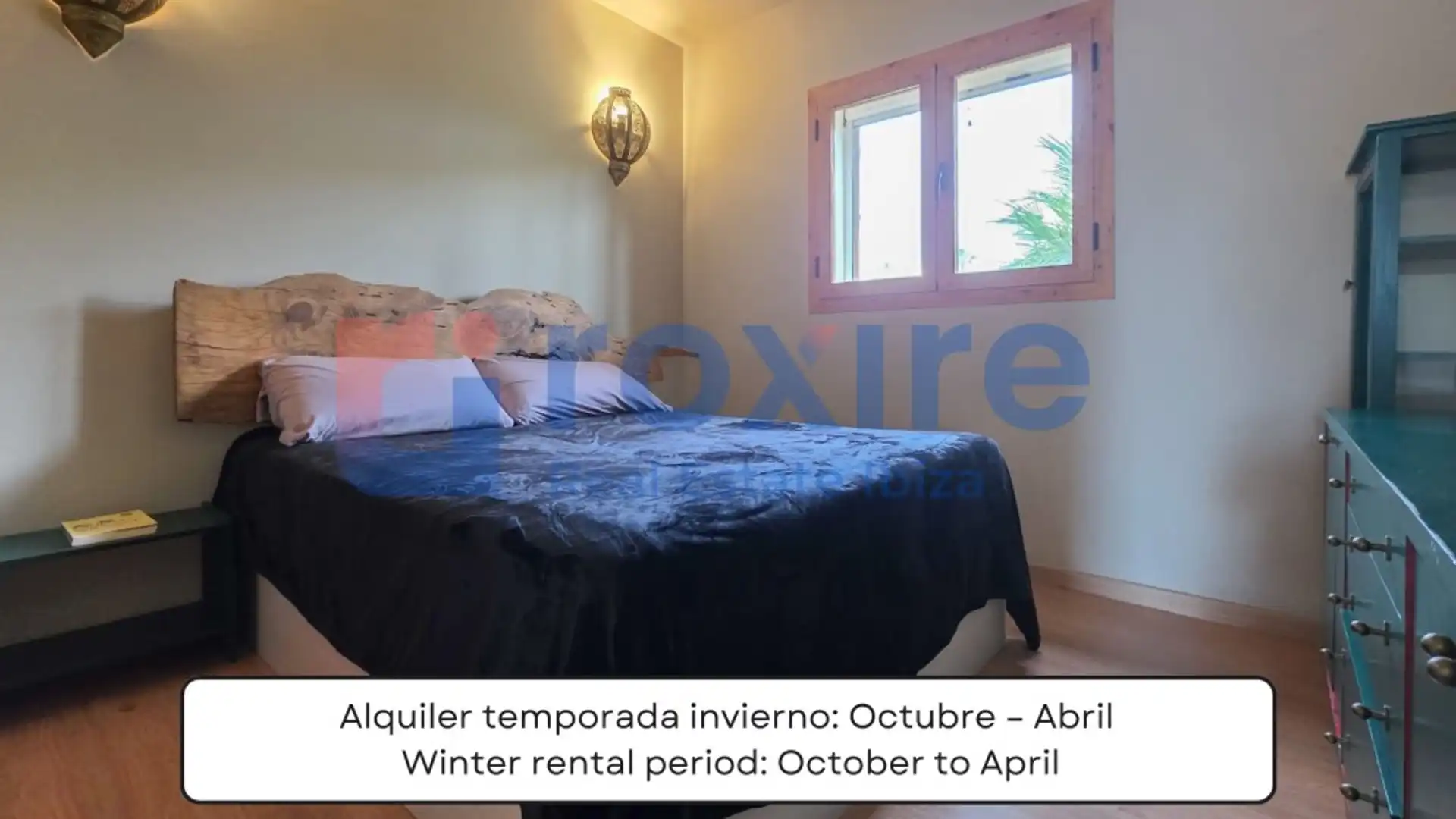 Bedroom of Planta baja for rent in Sant Josep de sa Talaia  with Air Conditioner, Private garden and Terrace