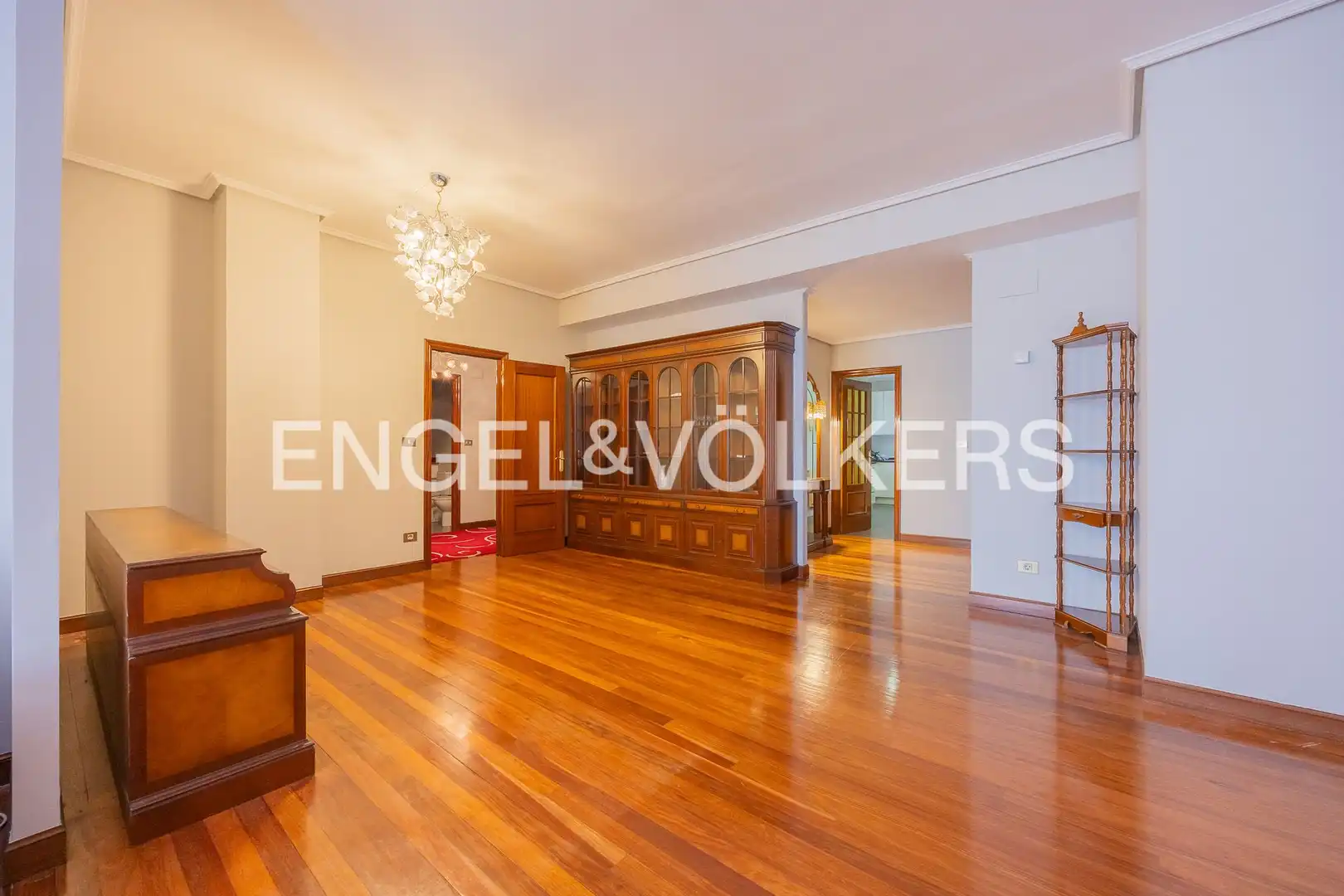 Esszimmer von Wohnung zum Verkauf in Bilbao  mit Heizung, Parkett und Balkon