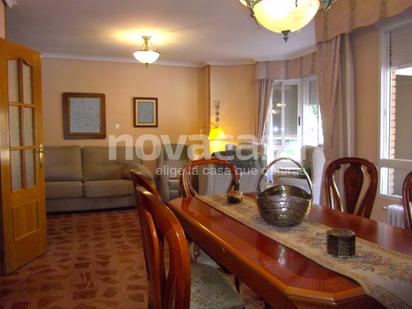 Living room of Flat for sale in  Albacete Capital  with Terrace and Balcony