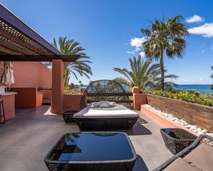 Terrace of Duplex for sale in Estepona  with Air Conditioner, Terrace and Swimming Pool