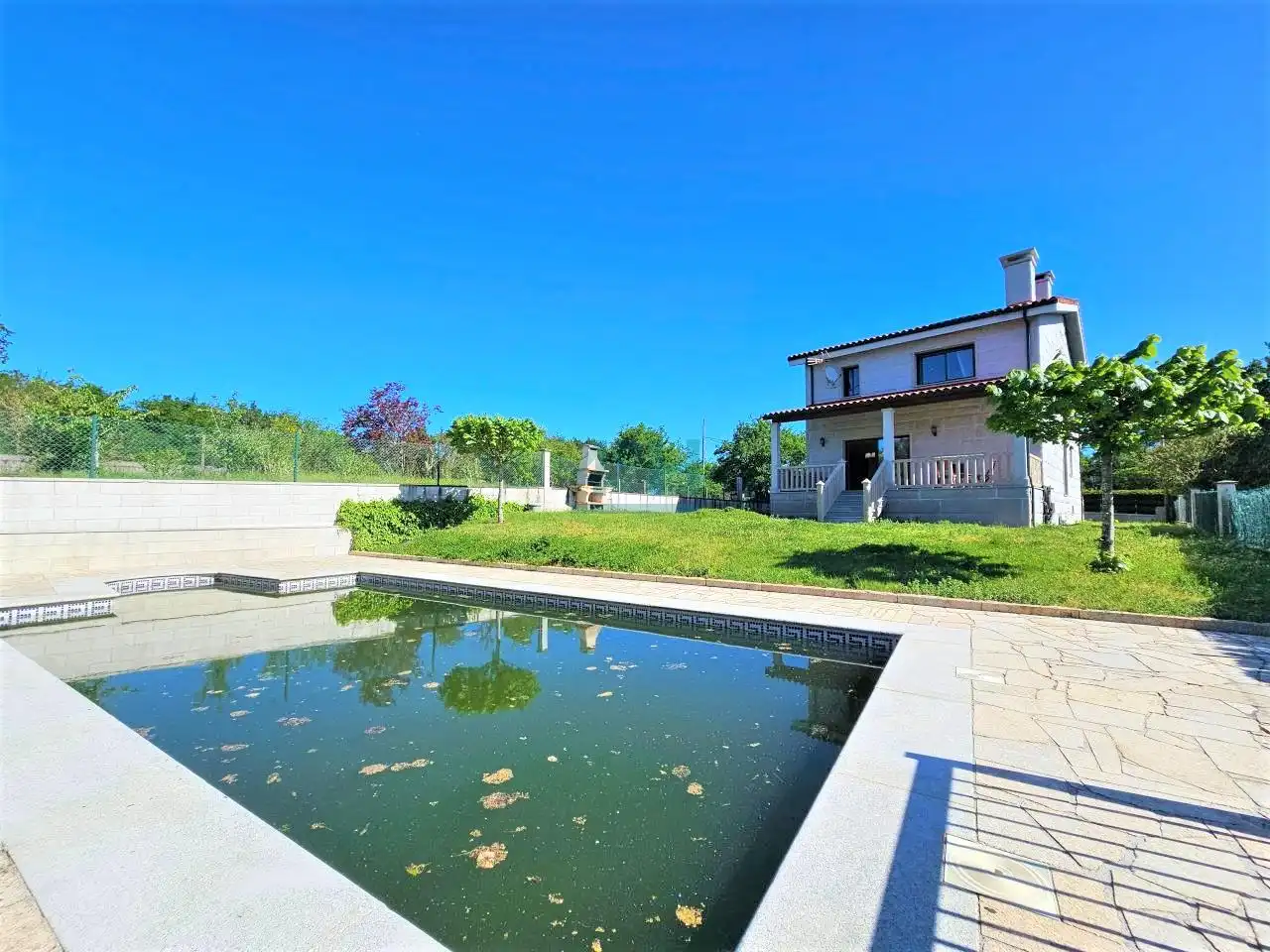 Jardín de Casa o chalet en venta en O Pereiro de Aguiar  con Calefacción, Jardín privado y Terraza