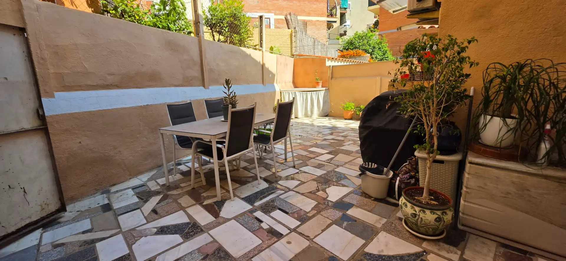 Terrassa de Planta baixa en venda en Santa Coloma de Gramenet amb Aire condicionat, Calefacció i Terrassa