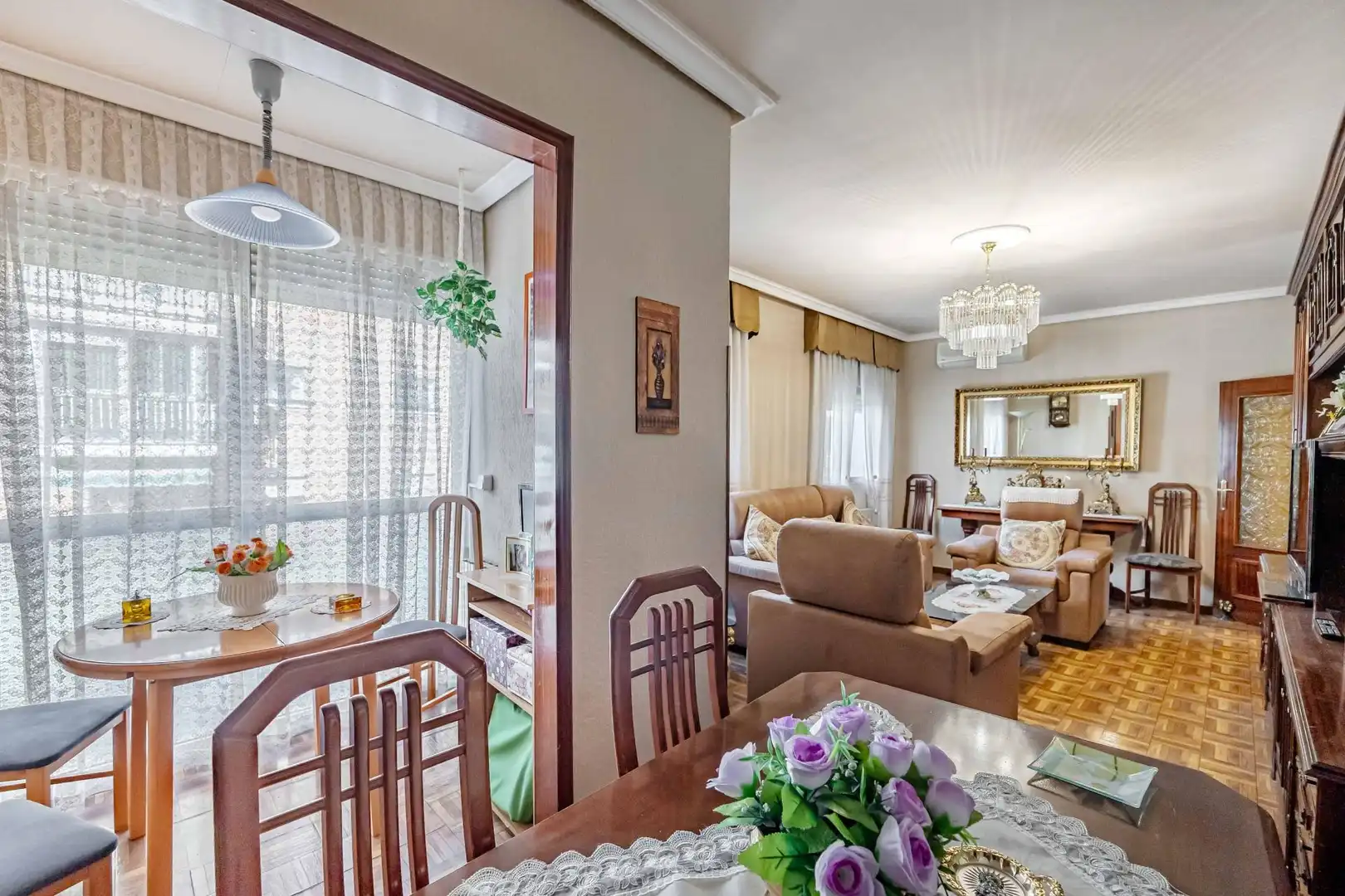Dining room of Flat for sale in Madrid  with Heating