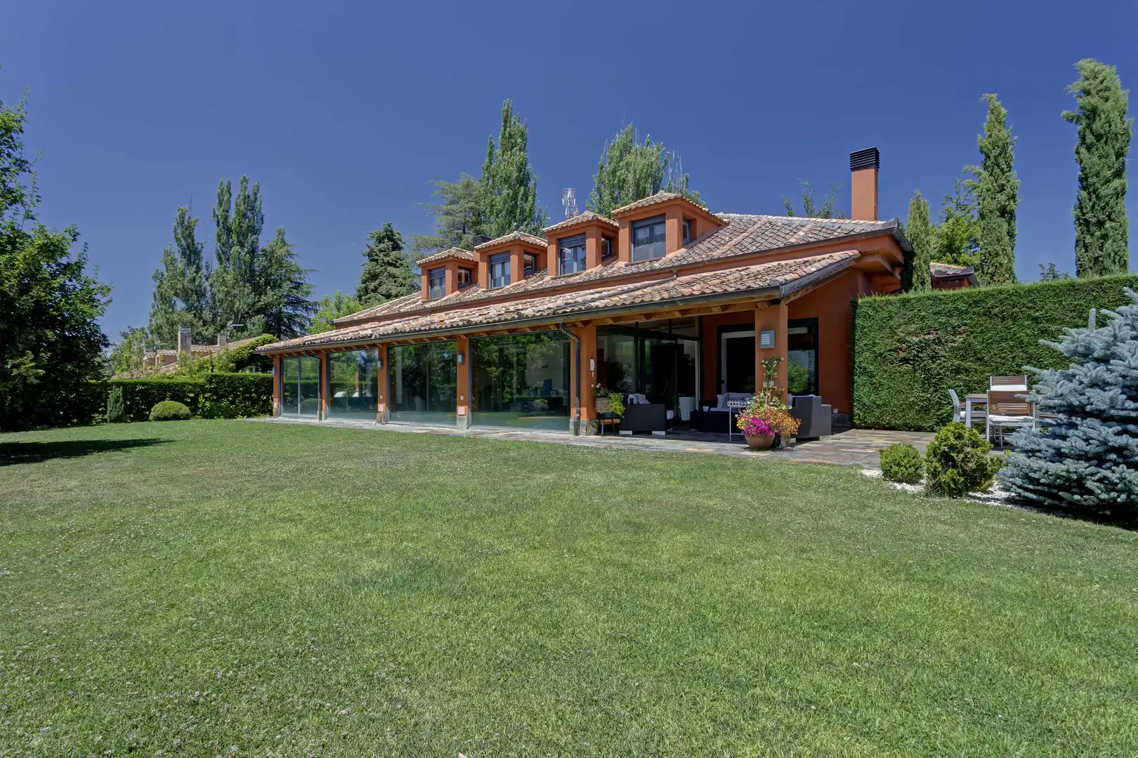 Garden of Houses for sale in Real Sitio de San Ildefonso  with Air Conditioner, Heating and Private garden