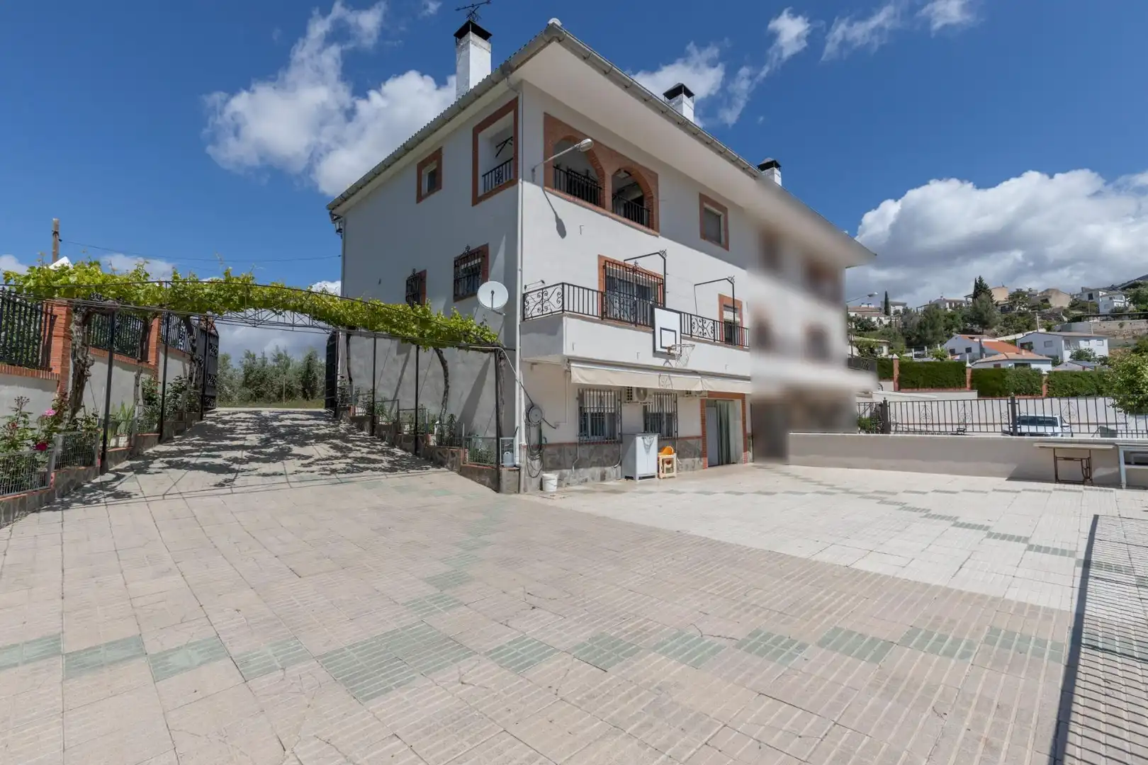 Vista exterior de Casa adosada en venta en Víznar con Jardín privado, Terraza y Piscina