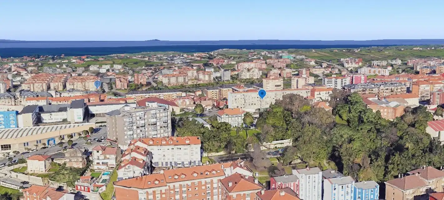 Vista exterior de Piso en venta en Santander