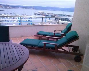 Terrace of Attic to rent in Sanxenxo  with Terrace, Furnished and Oven