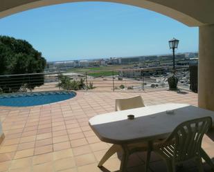 Terrace of House or chalet for sale in Santa Susanna  with Terrace and Swimming Pool