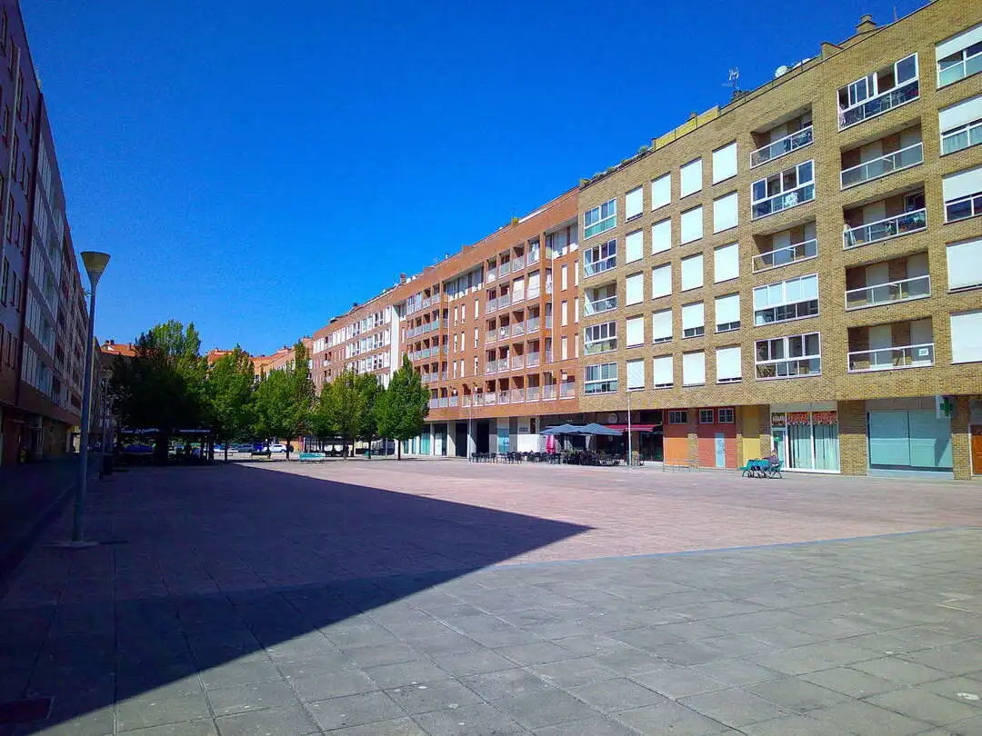 Vista exterior de Pis en venda en  Pamplona / Iruña amb Calefacció