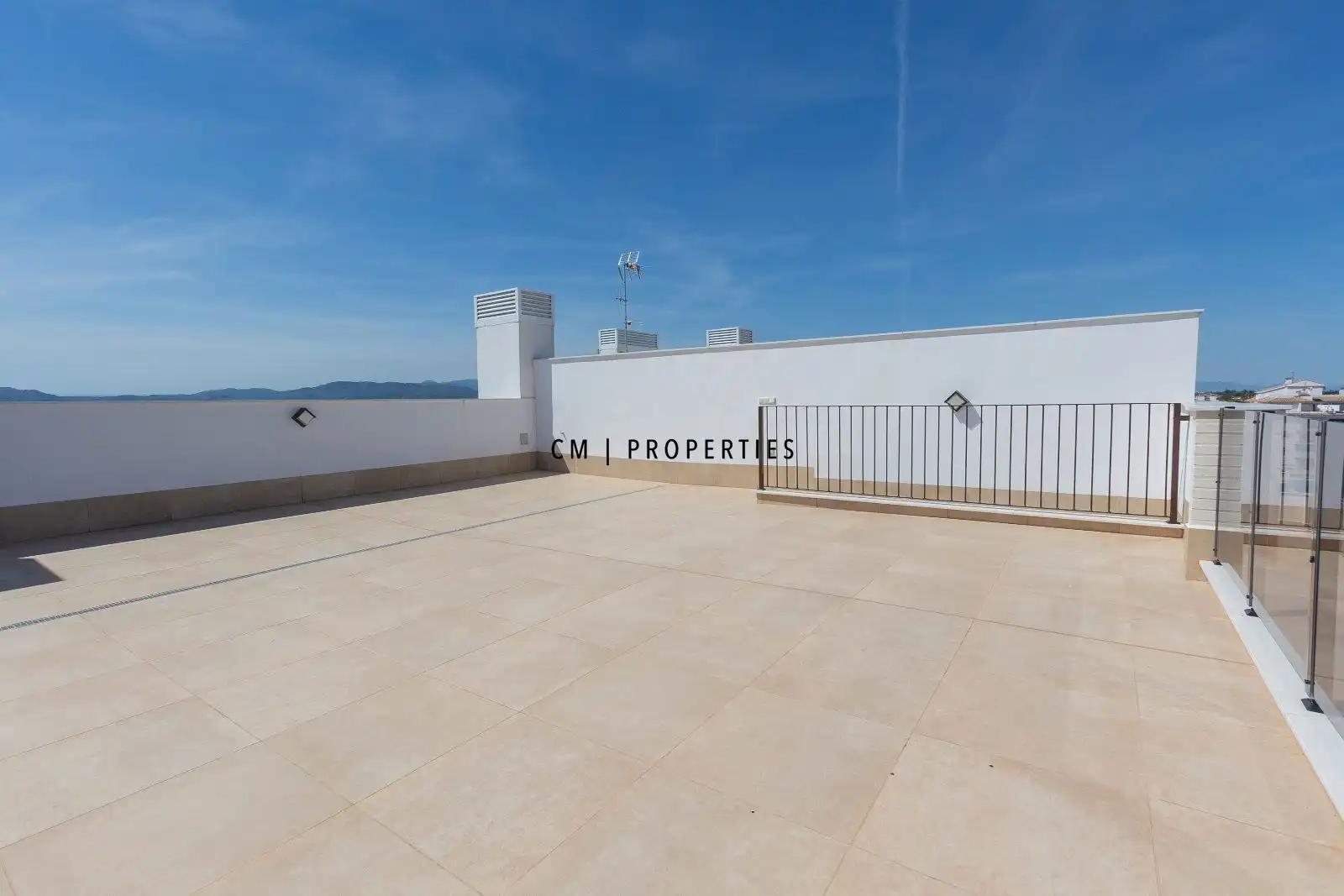 Terraza de Ático de alquiler en Sagunto / Sagunt con Aire acondicionado, Calefacción y Parquet