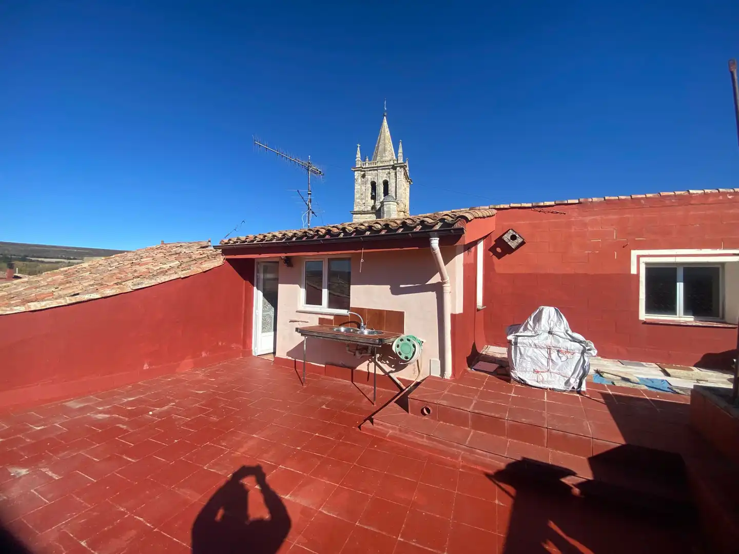 Terraza de Casa adosada en venta en Valle de Santibáñez con Calefacción, Terraza y Trastero