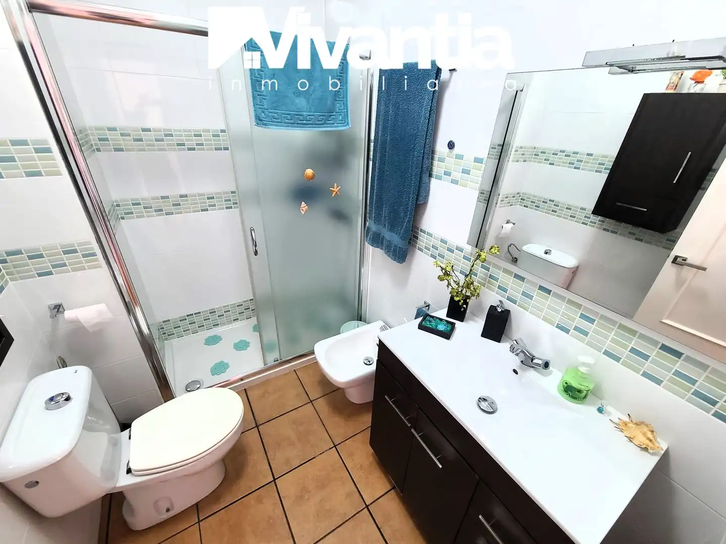 Badezimmer von Maisonette zum Verkauf in Pulpí mit Terrasse, Möbliert und Balkon